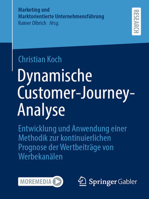 cover image of Dynamische Customer-Journey-Analyse